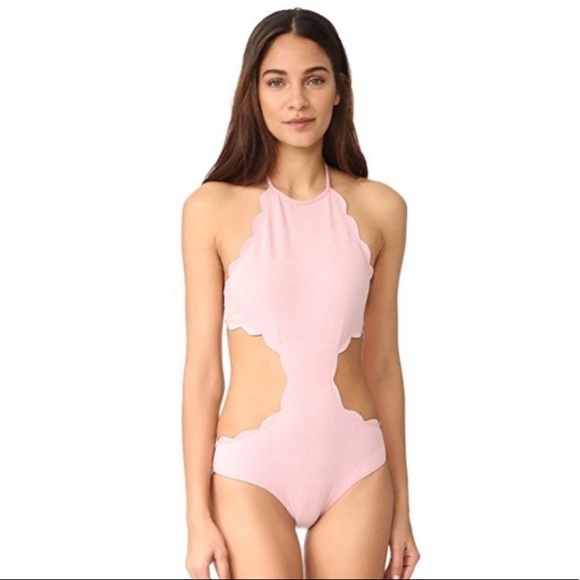 marysia // pink antibes cutout one-piece swimsuit - Picture 5 of 8